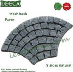 Chinese granite paver, mesh back, natural stone