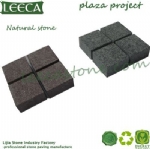 Outdoor paver granite cobble setts